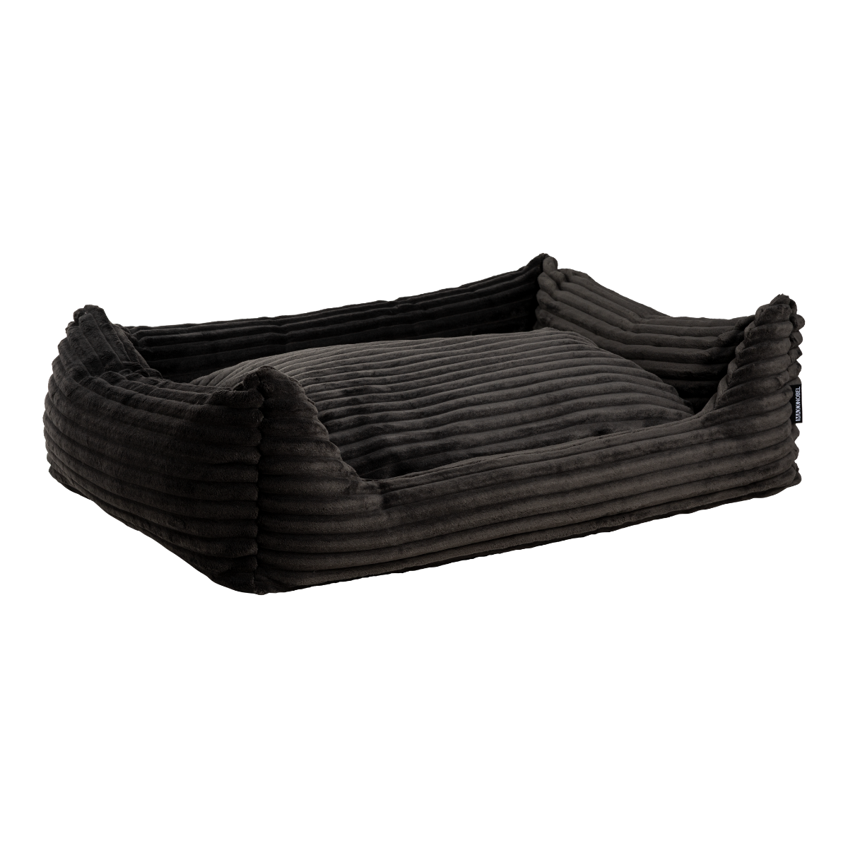 Orthopedische Hondenmand Nova Teddy/Rib Grijs