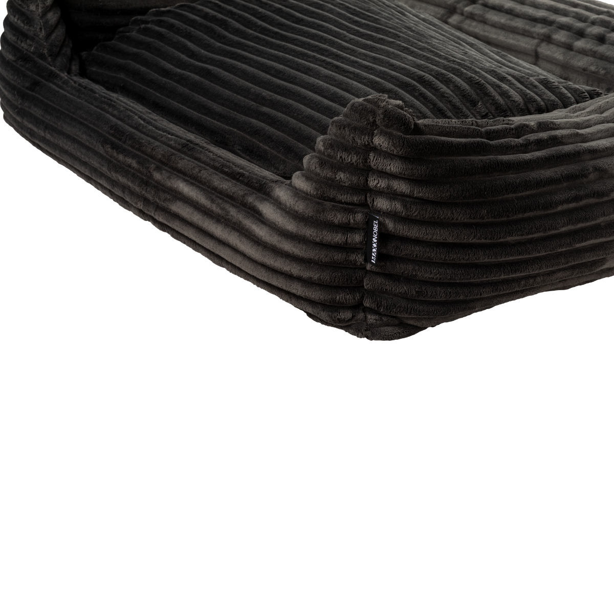 Orthopedische Hondenmand Nova Teddy/Rib Grijs