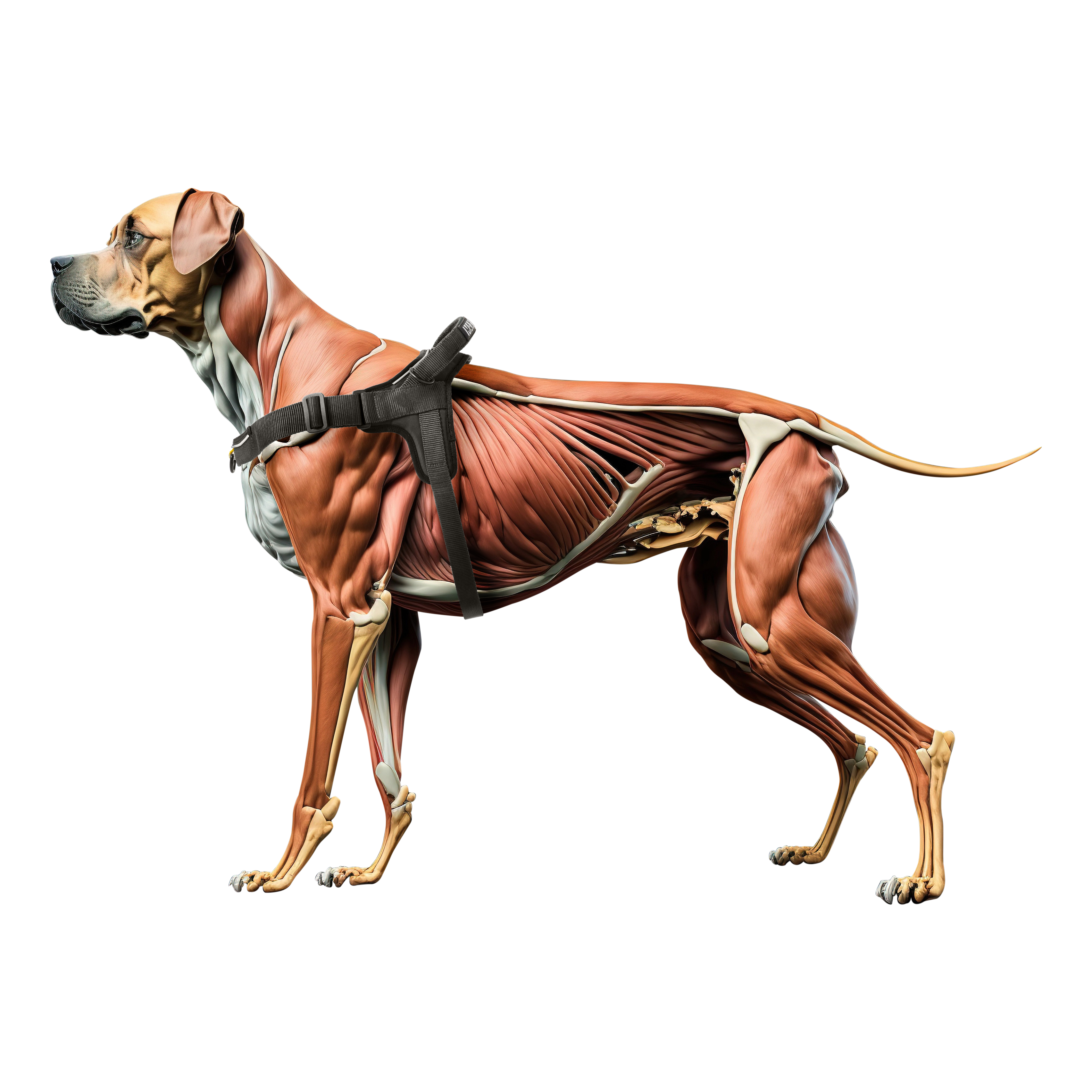 Hondentuig - EasyFit - Blauw - Hondentuig