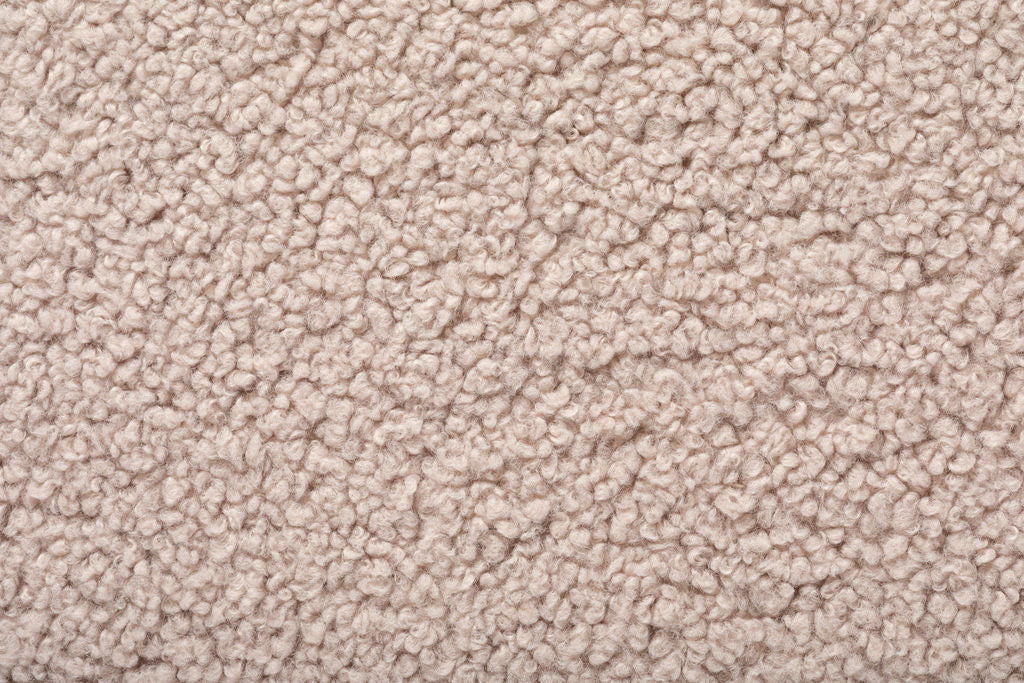 Orthopedic Dog Cushion Teddy Beige 80/55cm
