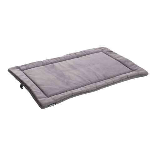 Benchkussen - Nubuck Lederlook / Teddy - Antraciet - Benchkussen
