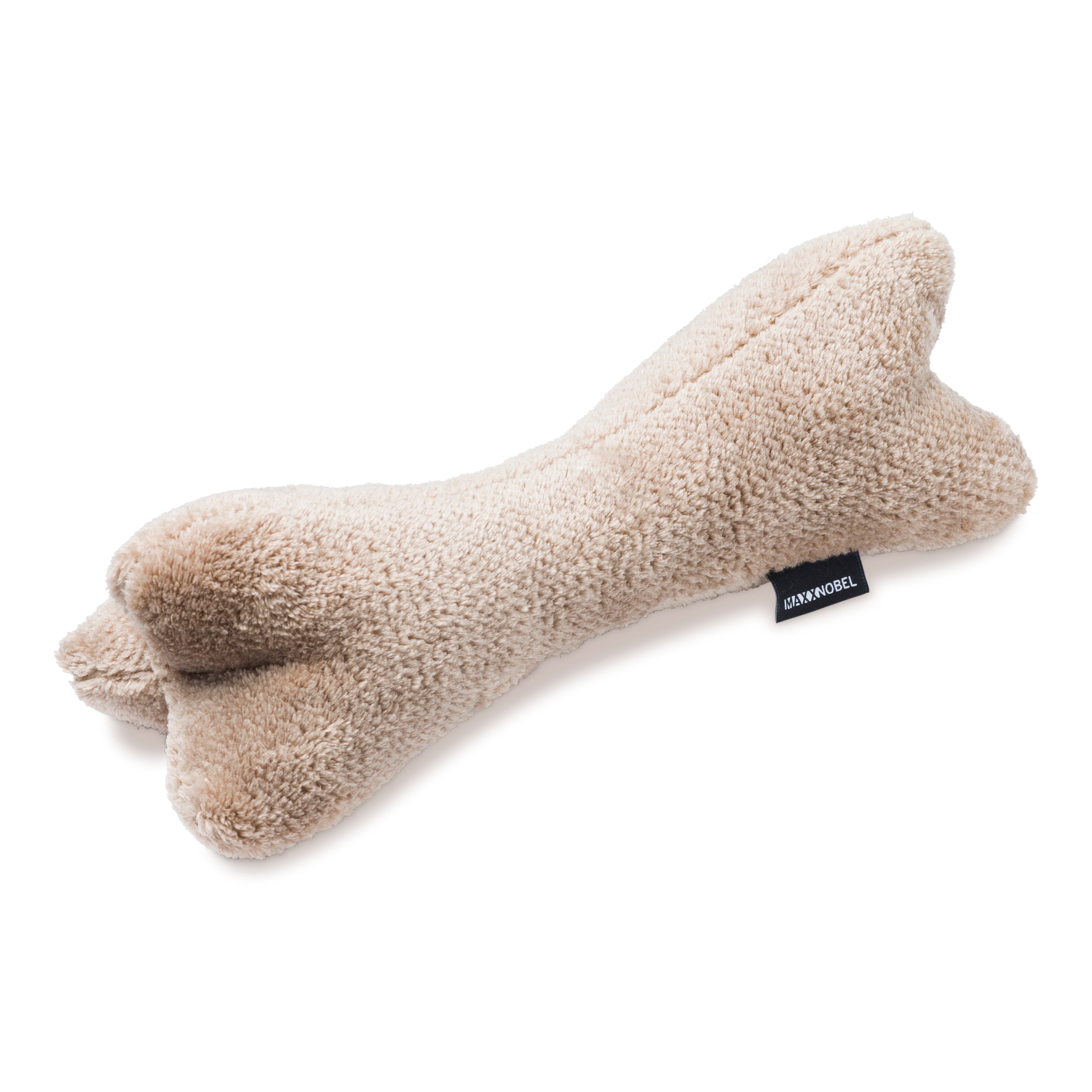 Pluche Hondenknuffel - Chique - Zand - Pluche hondenknuffel