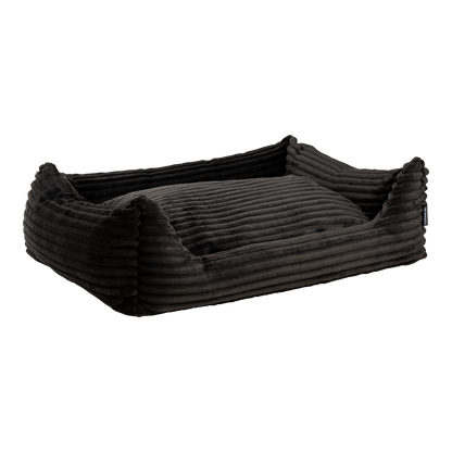 Orthopedische Hondenmand Nova Teddy/Rib Grijs