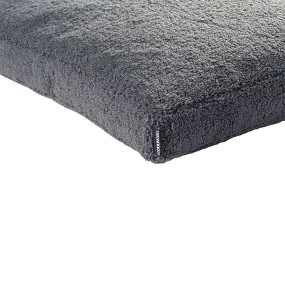 Orthopedic Dog Cushion Teddy Grey 80/55cm
