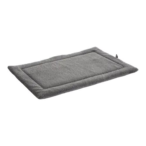 Benchkussen - Nubuck Lederlook / Teddy - Antraciet - Benchkussen
