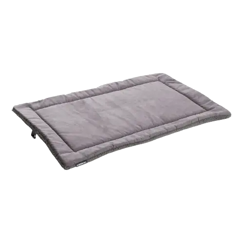 Benchkussen - Nubuck Lederlook / Teddy - Antraciet - Benchkussen