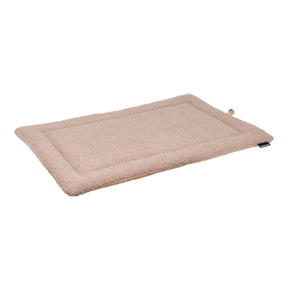 Benchkussen - Nubuck Lederlook / Teddy - Beige - Benchkussen